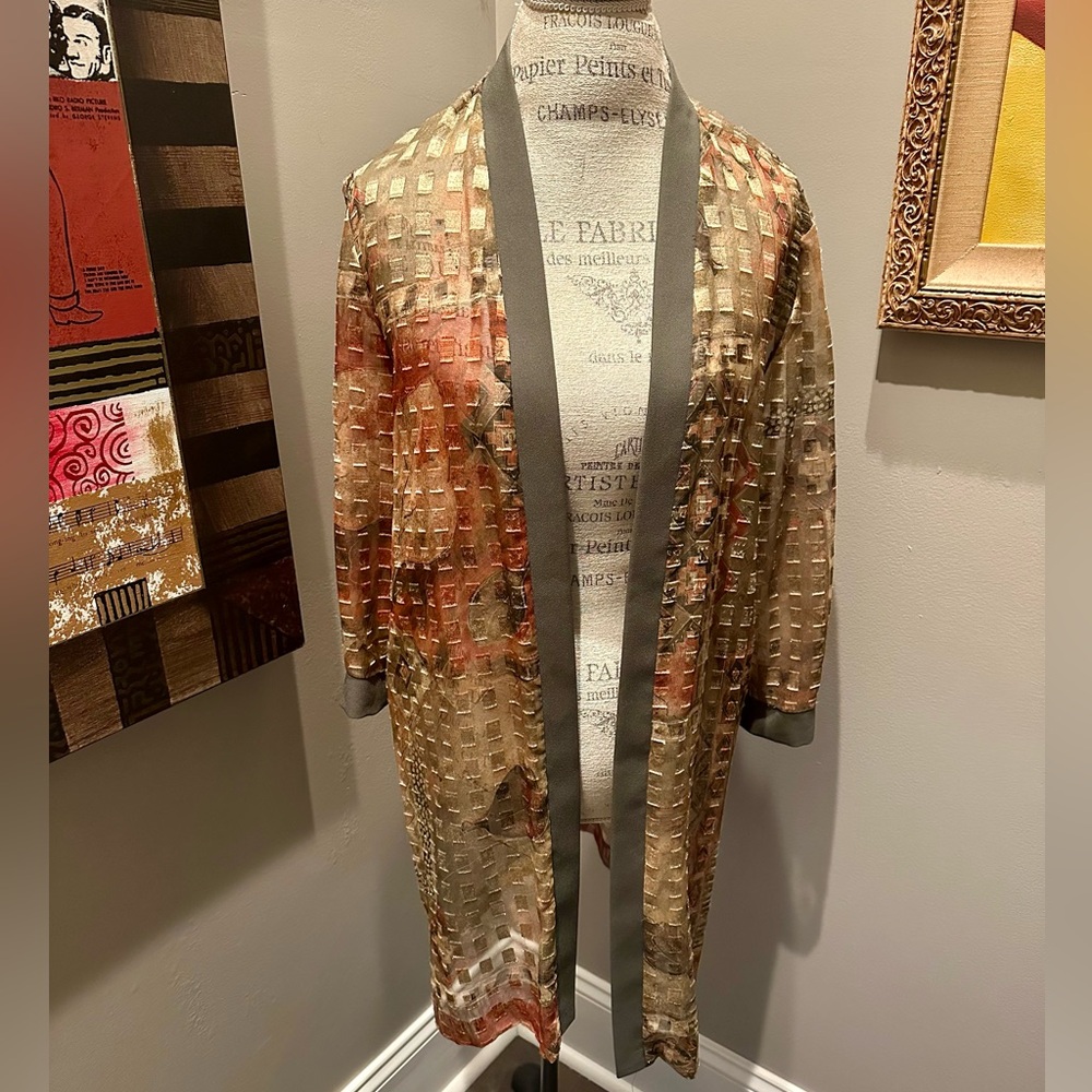 Vintage R & M Richards Sheer Duster